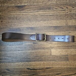 Old Navy Brown Leather Belt M/L